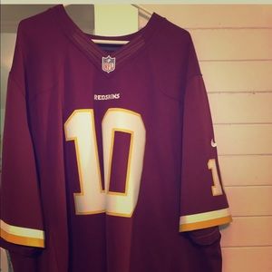 Washington Redskins RG3 authentic jersey 4XL